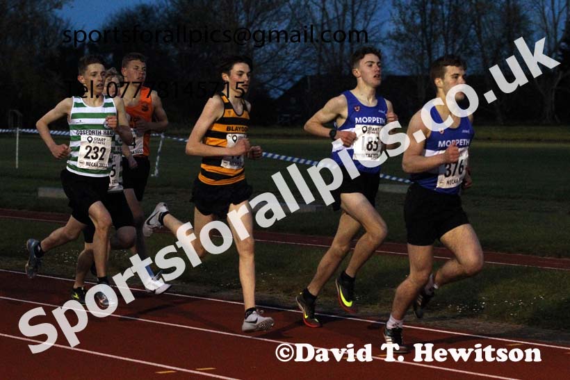 1500 metres, North East Grand Prix No. 1, Monkton on Wednesday, April 28th, 2021. Photo: David T. Hewitson/Sports for All Pics